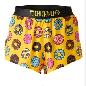 Chicknlegs Men's Salty Donuts 2" Split Shorts Medium